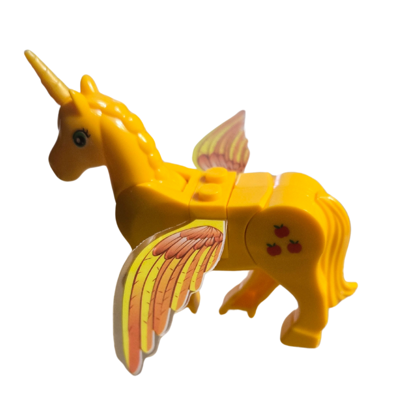 Custom Lego Compatible Pegasus Unicorn Minifig