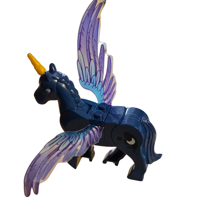 Custom Lego Compatible Pegasus Unicorn Minifig