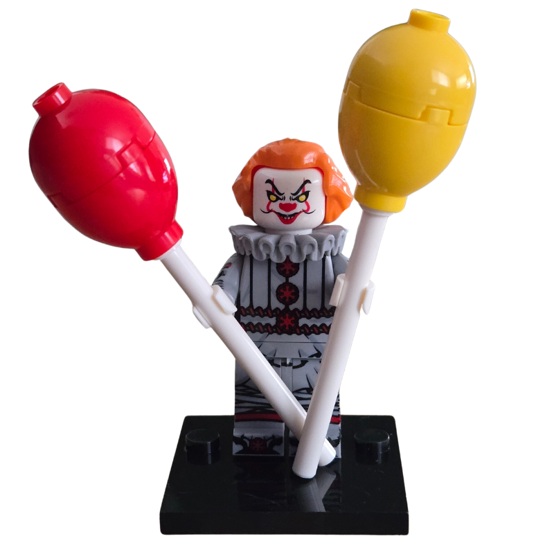 Custom Lego Compatible Pennywise Minifig
