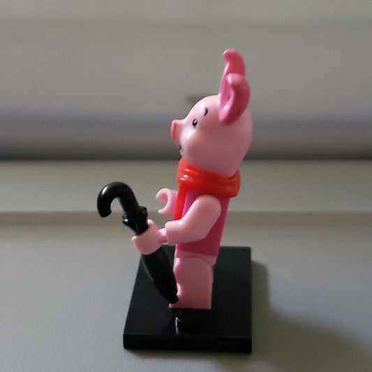 Custom Lego Compatible Piglet Minifig
