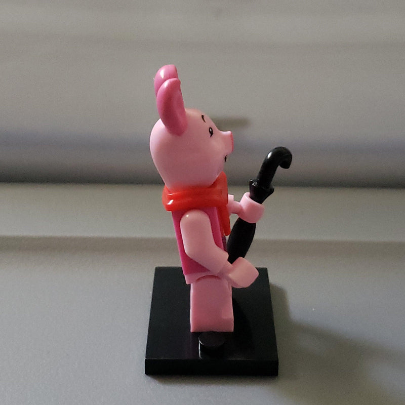 Custom Lego Compatible Piglet Minifig