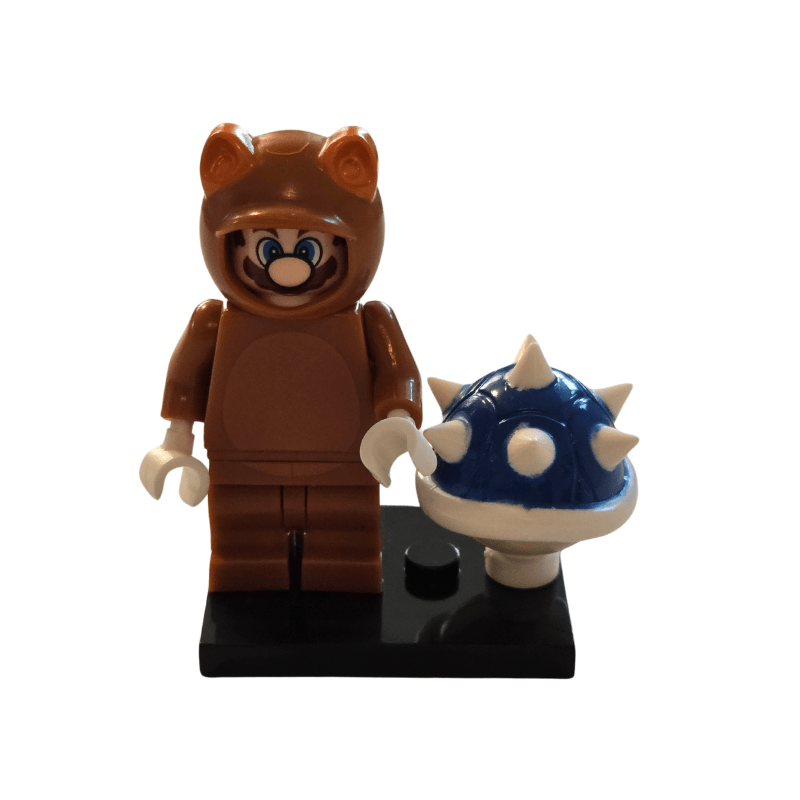 Custom Lego Compatible Racoon Mario Minifig