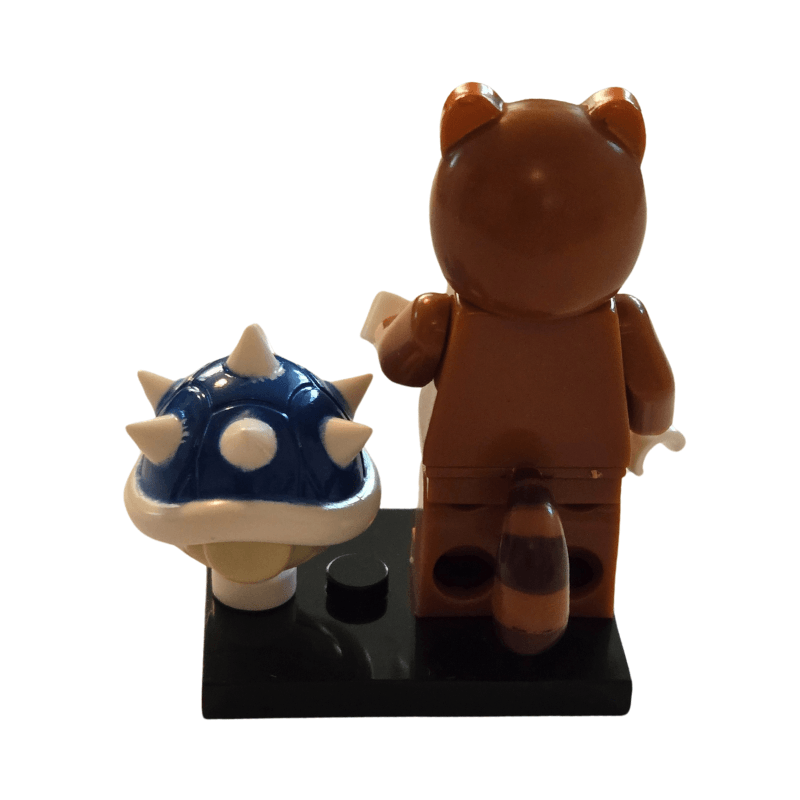 Custom Lego Compatible Racoon Mario Minifig