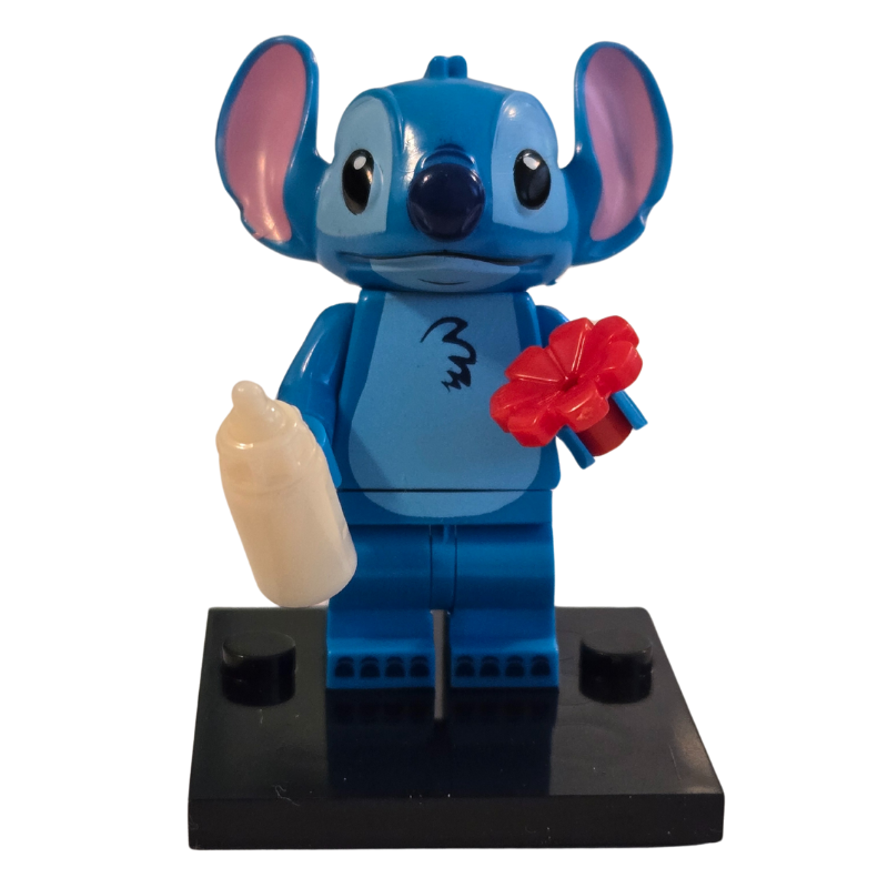 Custom Lego Compatible Stitch Minifig