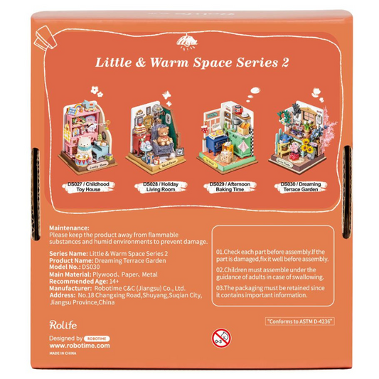 Dreaming Terrace Garden - Rolife DIY Miniature