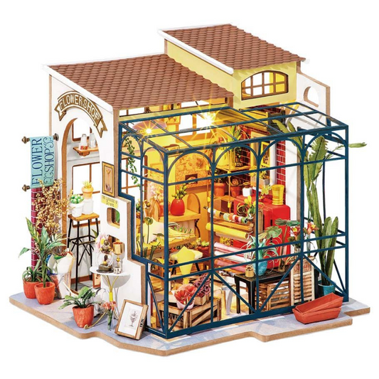 Emily's Flower Shop - Rolife DIY Miniature