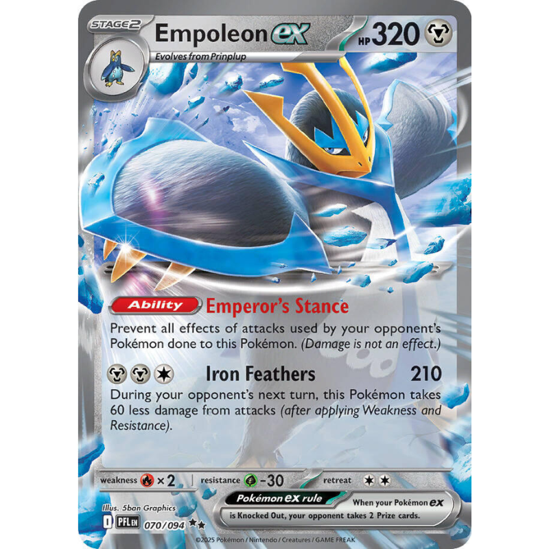 Empoleon ex - Phantasmal Flames #070/094