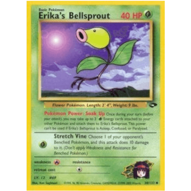 Erika's Bellsprout - Gym Challenge #038/132