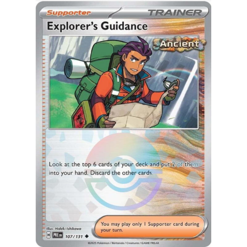Explorer's Guidance (Poke Ball Pattern) - Prismatic Evolutions #107/131