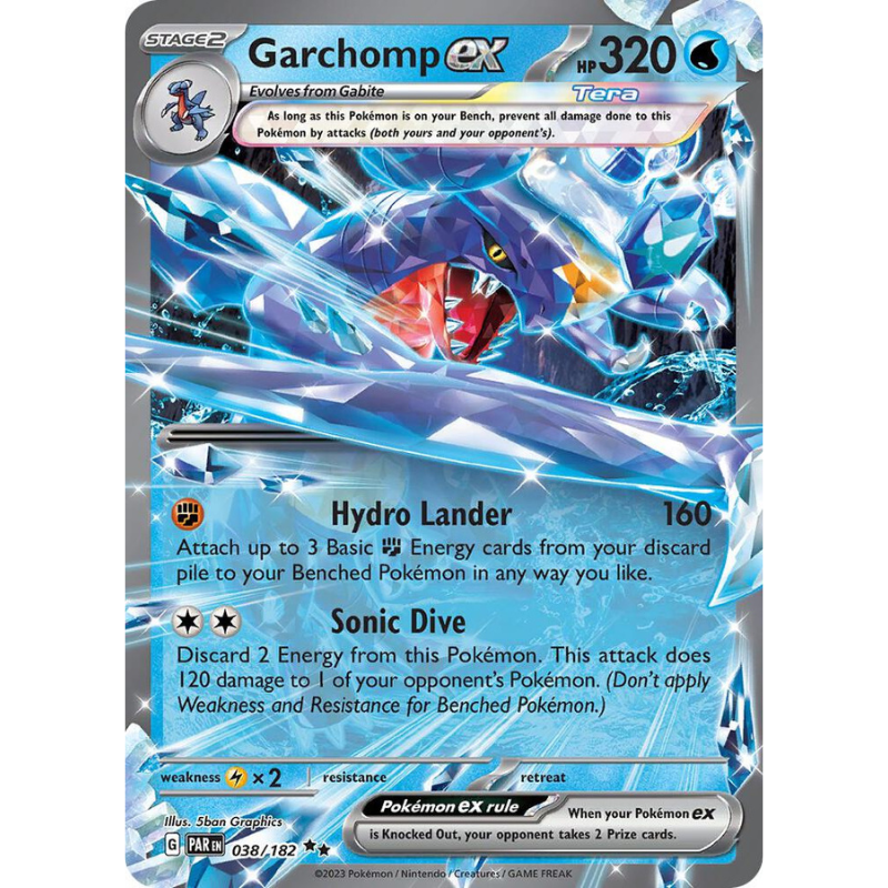 Garchomp ex - Paradox Rift #038/182