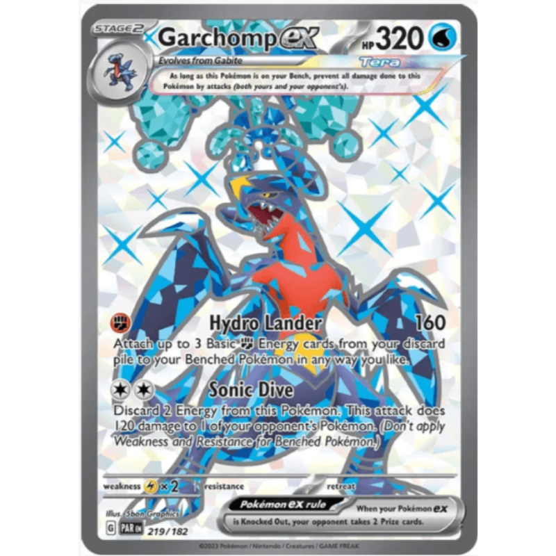 Garchomp ex - Paradox Rift #219/182