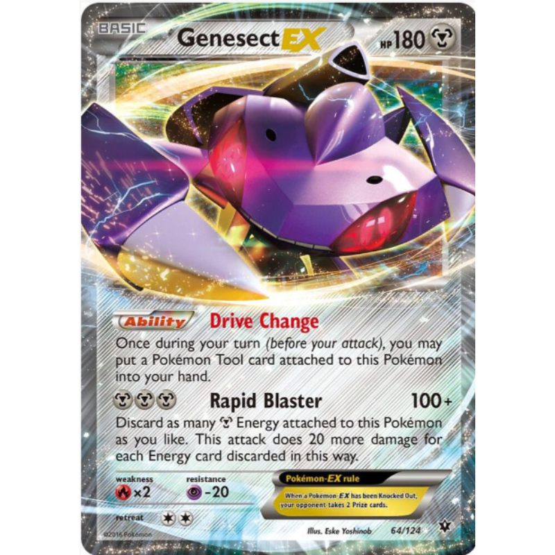 Genesect EX - XY - Fates Collide #64/124