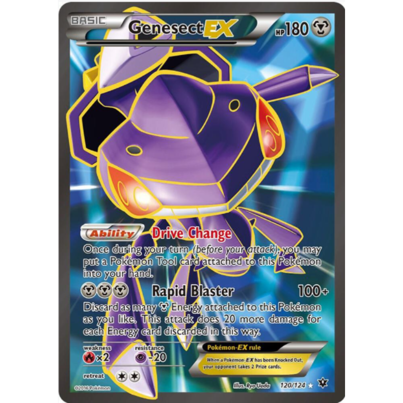 Genesect EX (Full Art) - XY - Fates Collide #120/124
