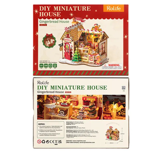 Gingerbread House - Rolife DIY Miniature