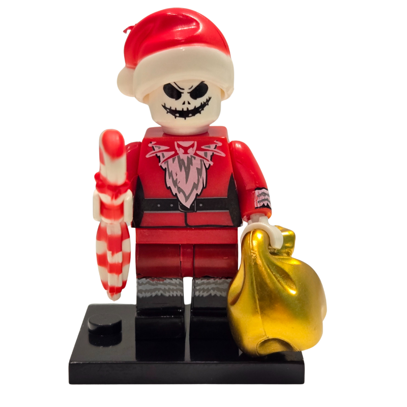 Custom Lego Compatible Holiday Jack Skellington Minifig