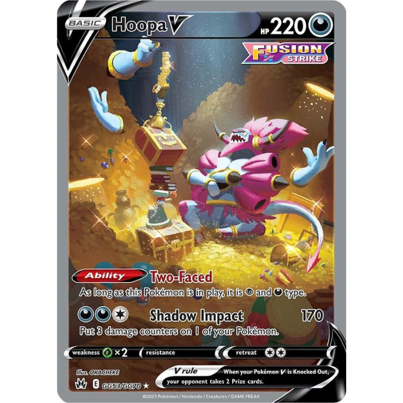 Hoopa V - Crown Zenith: Galarian Gallery #GG53/GG70