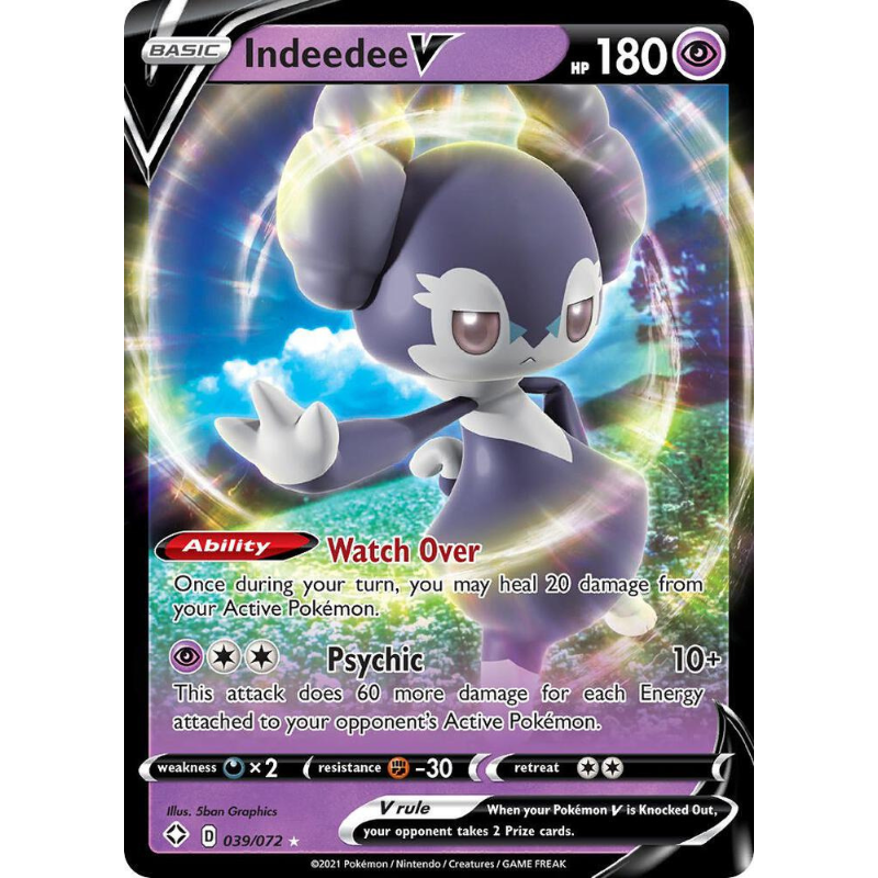 Indeedee V - Shining Fates #039/072
