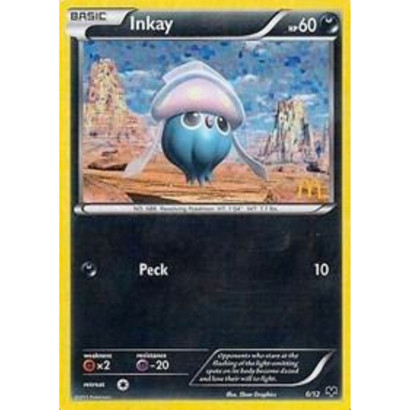 Inkay - McDonald's Promos 2014 #006/012