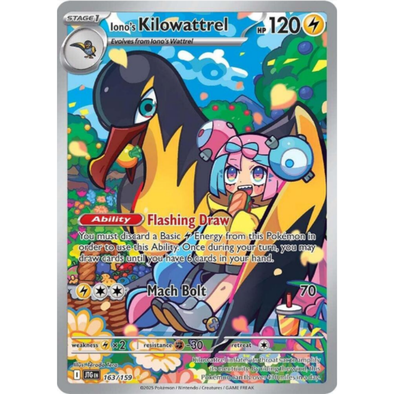 Iono's Kilowattrel - Journey Together #163/159