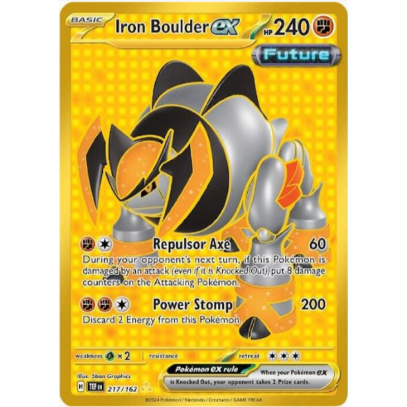 Iron Boulder ex - Temporal Forces #217/162