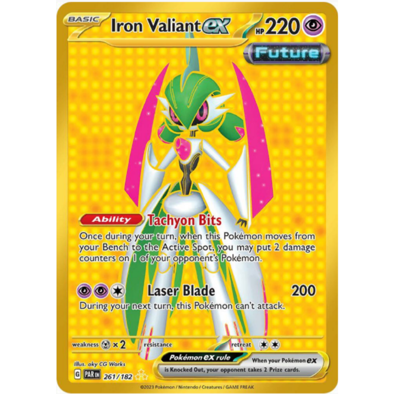 Iron Valiant ex - Paradox Rift #261/182