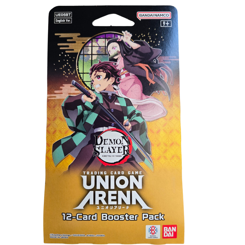 demon slayer booster box union arena Union Arena Sleeved Booster Pack