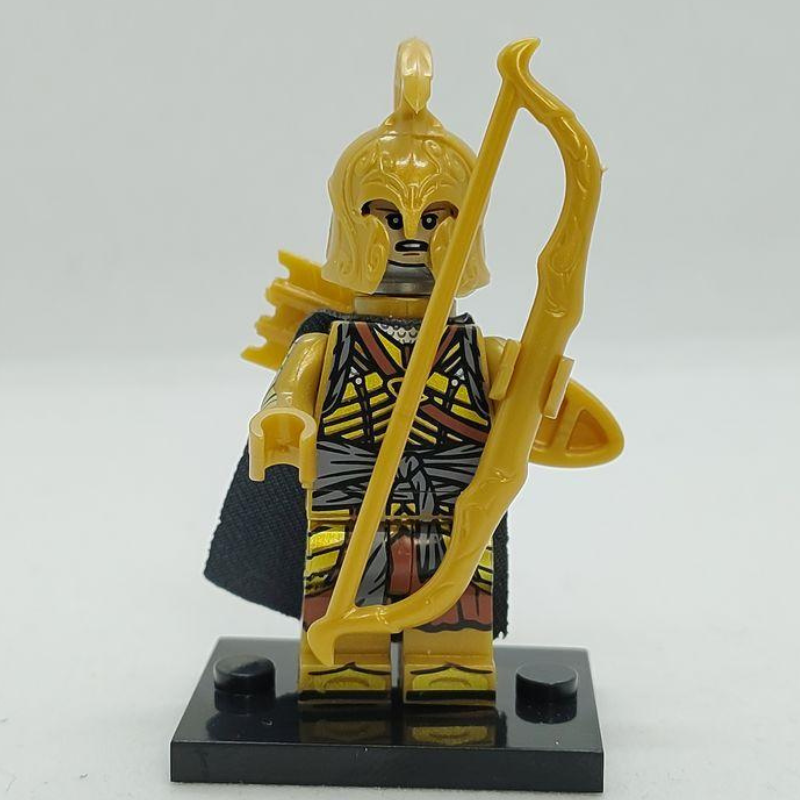 Lego Compatible Lord Of The Rings Galadhrim Warriors Elf Army Minifig - Bow