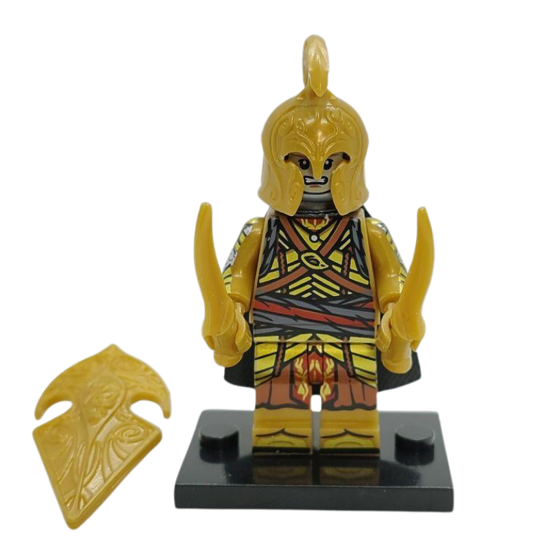 Lego Compatible Lord Of The Rings Galadhrim Warriors Elf Army Minifig - Double Daggers