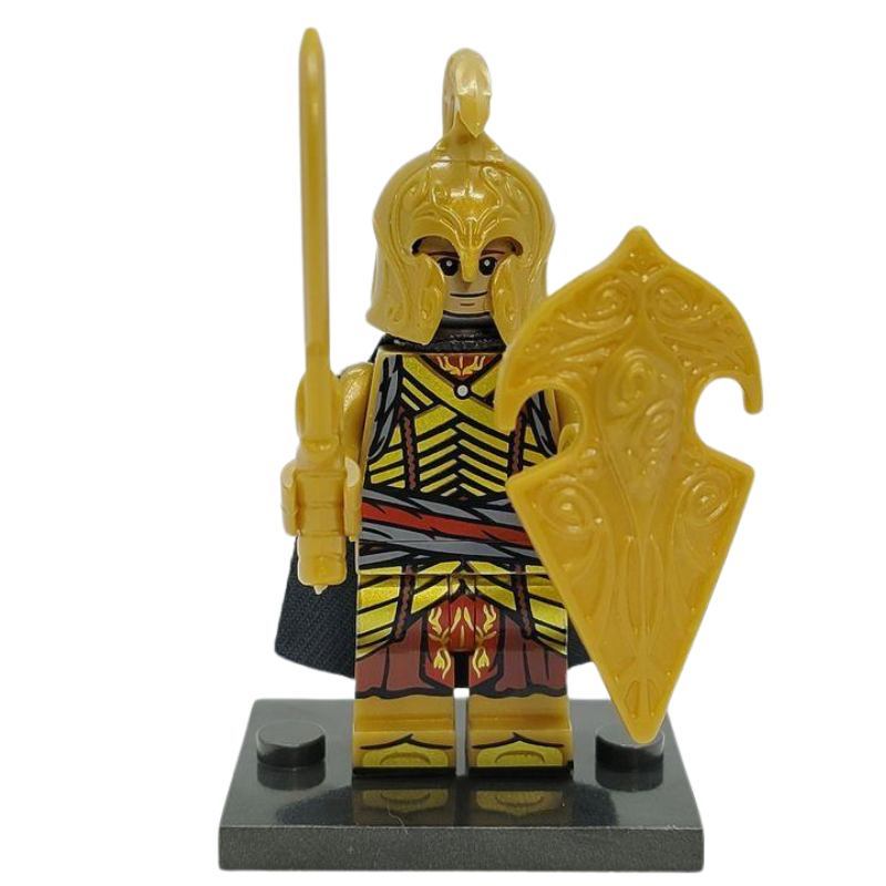 Lego Compatible Lord Of The Rings Galadhrim Warriors Elf Army Minifig - Sword and Shield