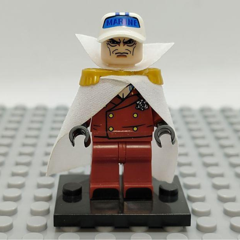Lego Compatible One Piece Admiral Sakazuki Custom Minifig