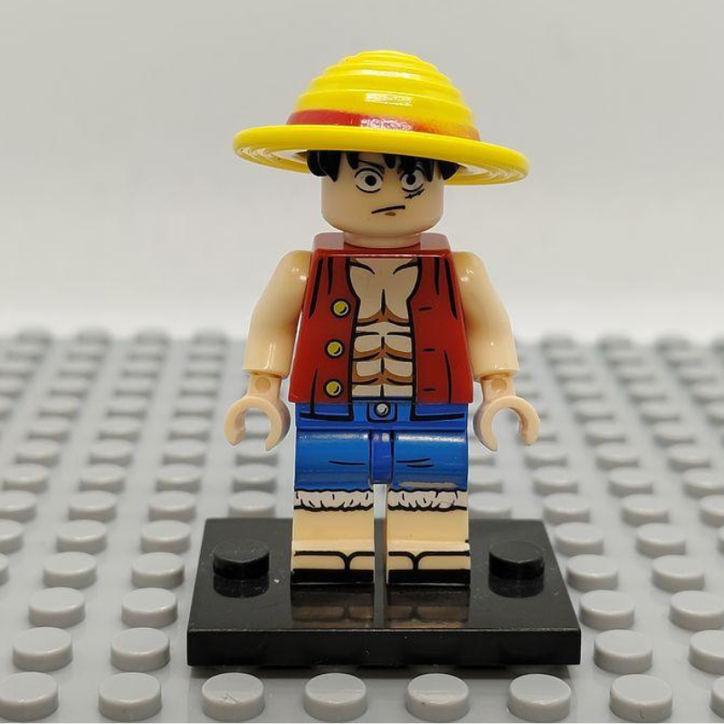 Lego Compatible One Piece Monkey D Luffy V2 Custom Minifig