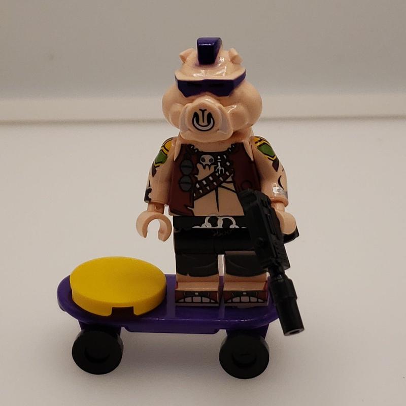Lego Compatible TMNT Bebop Custom Minifig