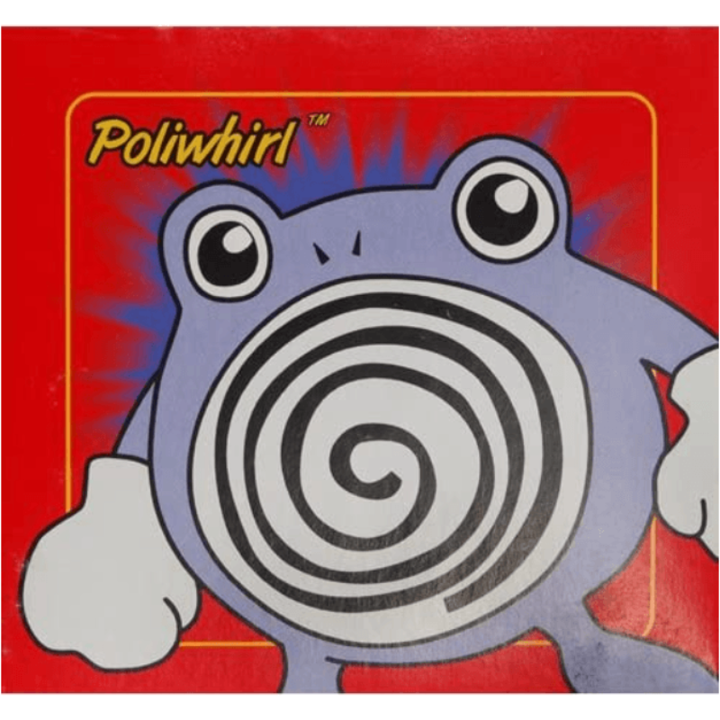Limited Edition 1999 Burger King Poliwhirl Gold Card #61
