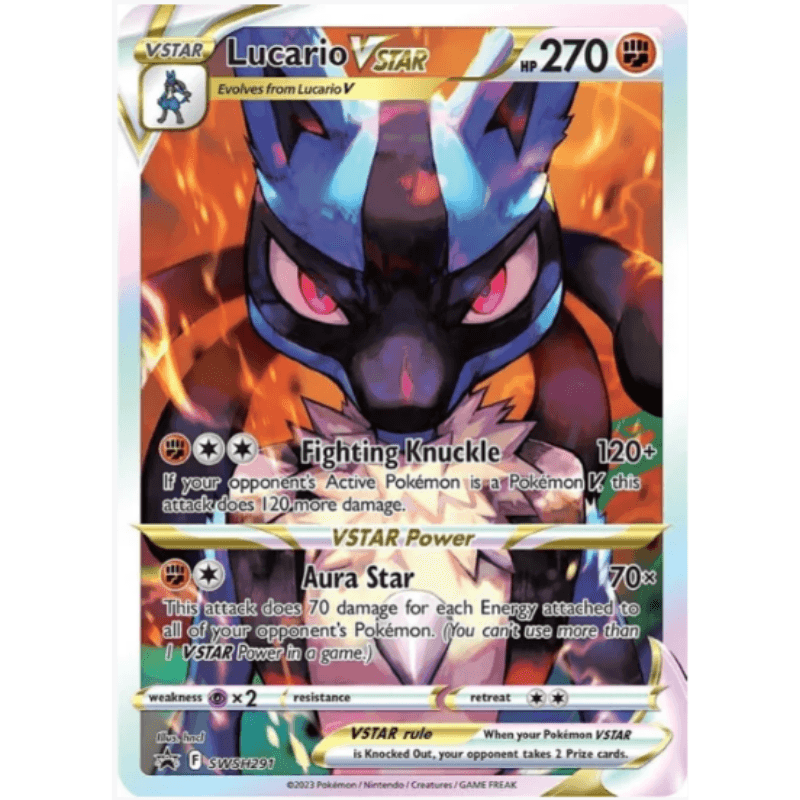 Lucario VSTAR - Sword & Shield Promo Cards #SWSH291