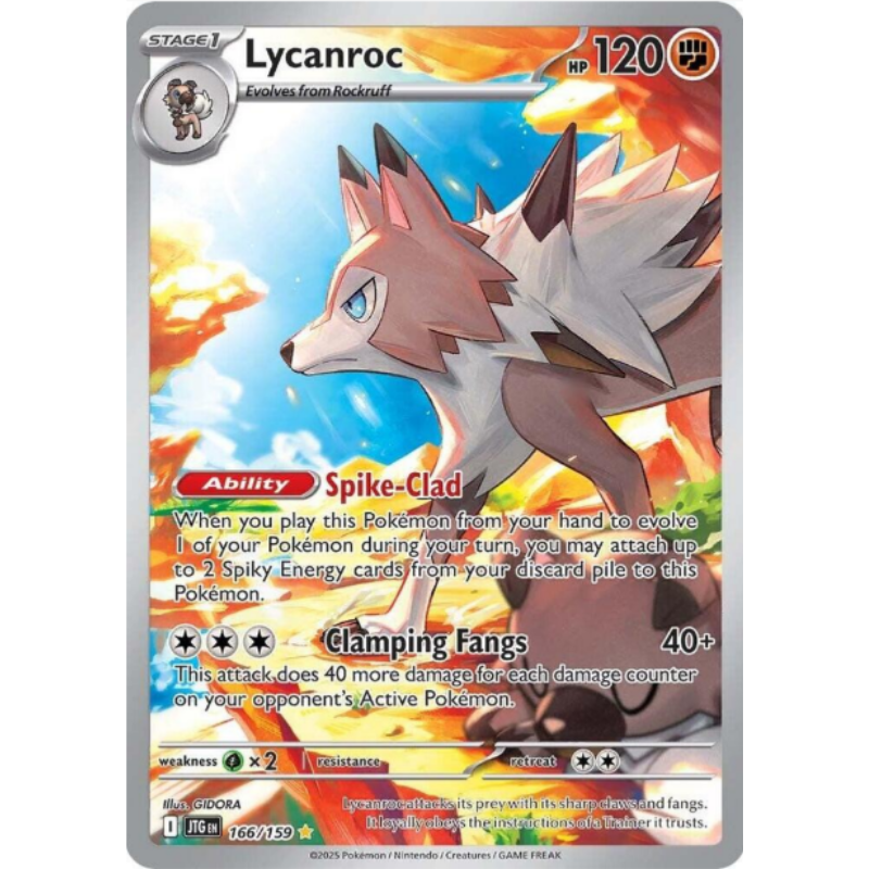Lycanroc - Journey Together #166/159