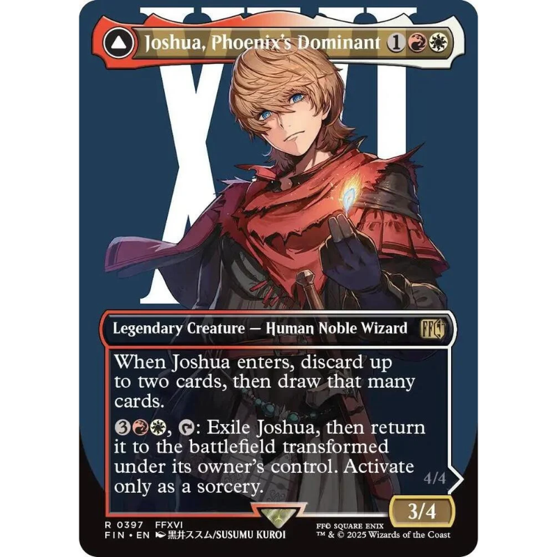 Magic: The Gathering Joshua, Phoenix's Dominant (Borderless) - FINAL FANTASY #397