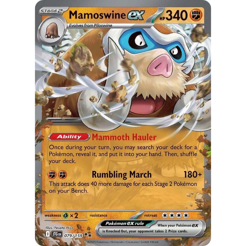Mamoswine ex - Journey Together #079/159