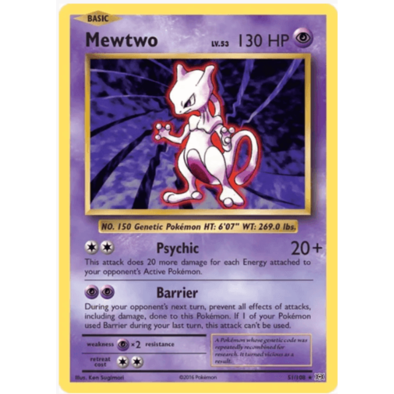 Mewtwo - XY - Evolutions #051/108