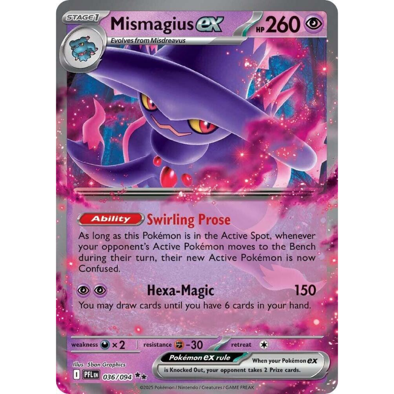 Mismagius ex - Phantasmal Flames #036/094