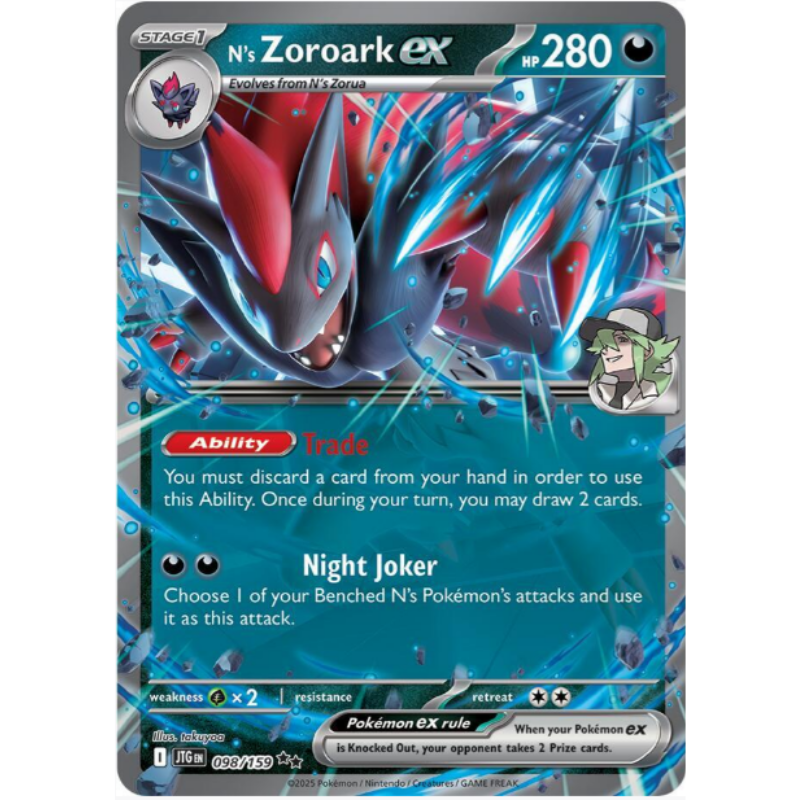 N's Zoroark ex - Journey Together #098/159