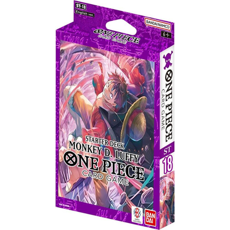 One PieceStarter Deck 18: PURPLE Monkey.D.Luffy (ST 18)