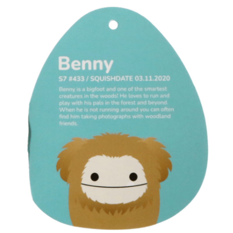Original Squishmallows Benny the Bigfoot