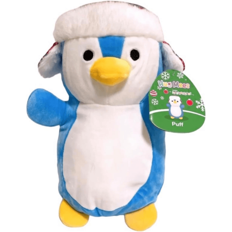 Original Squishmallows™ HugMees™ Puff The Penguin 10 Inch