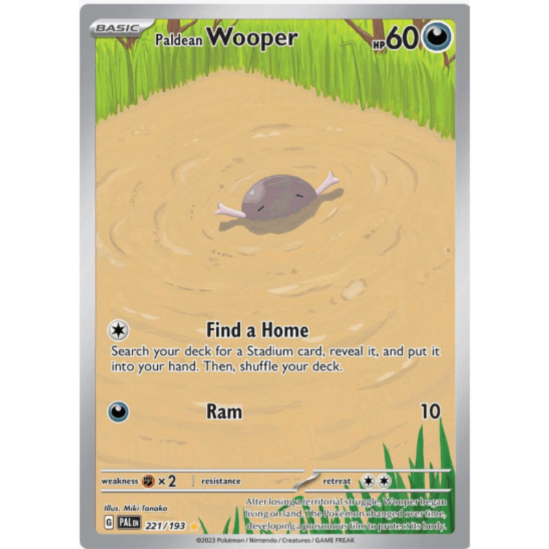 Paldean Wooper - Paldea Evolved #221/193