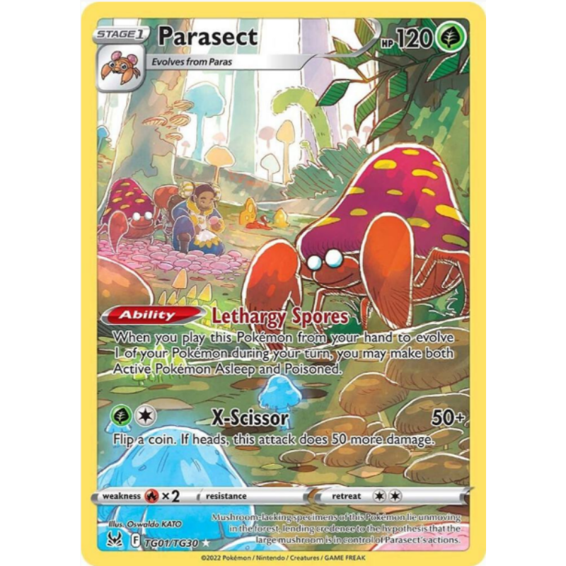Parasect - Lost Origin Trainer Gallery #TG01/TG30