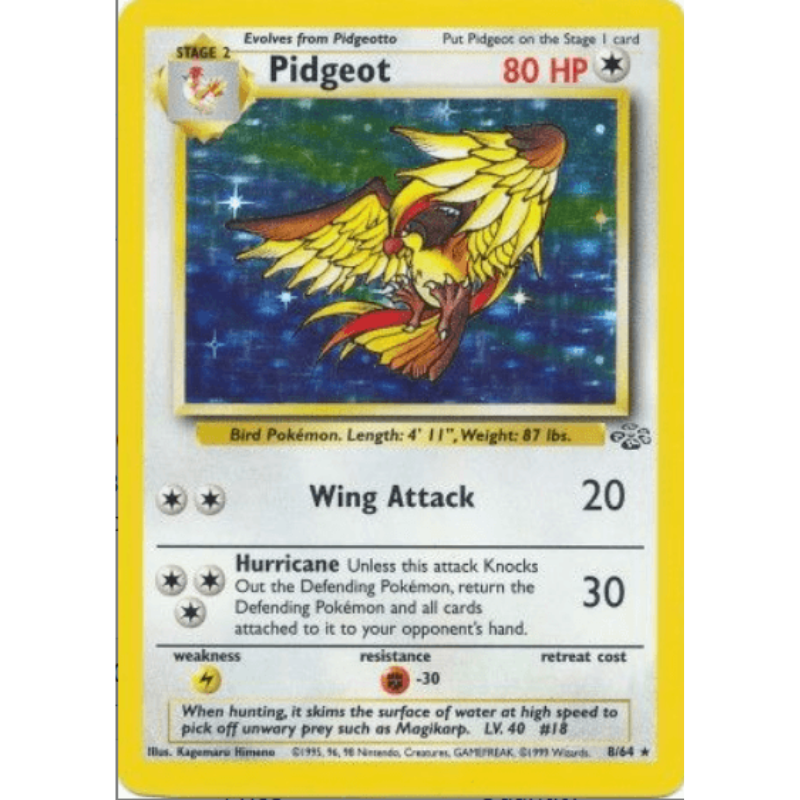 Pidgeot - Jungle #08/64