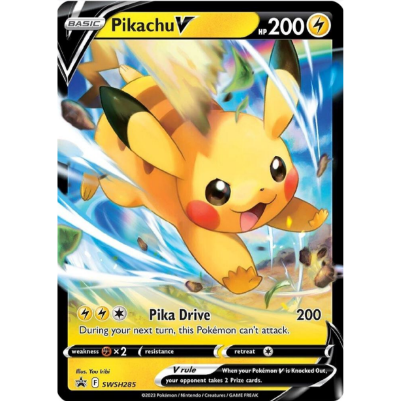 Pikachu V - Sword & Shield Promo Cards #SWSH285