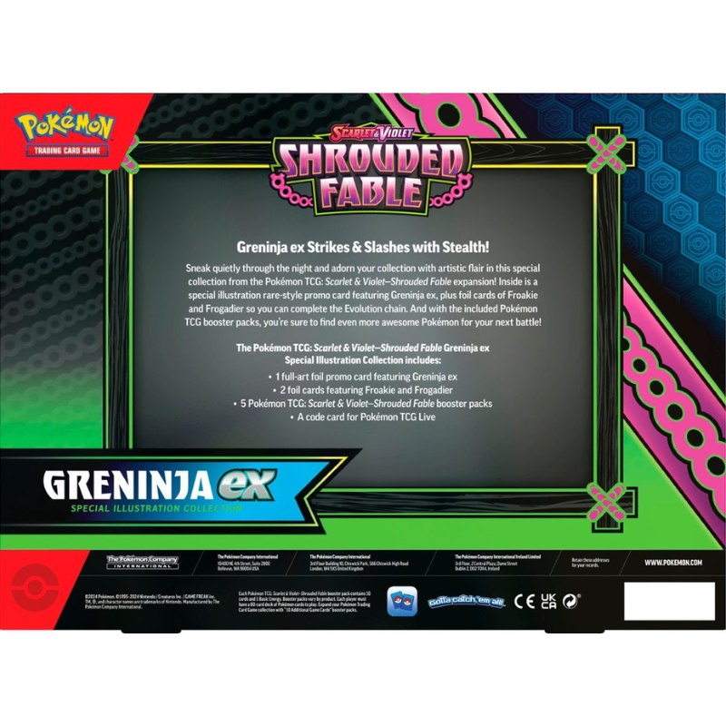 Pokémon TCG: Scarlet & Violet Greninja ex Special Illustration Collection