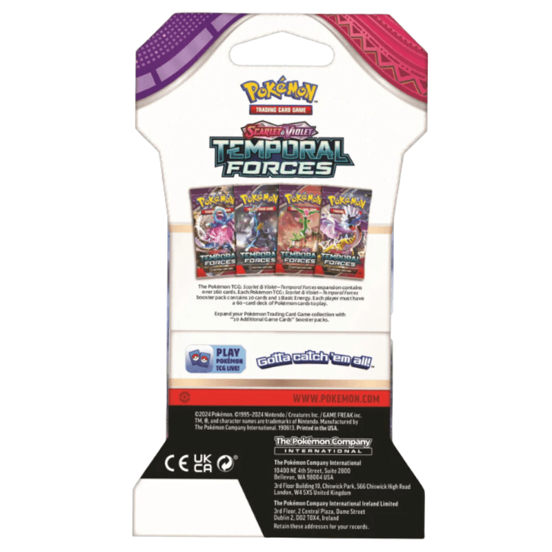 Pokémon TCG Temporal Forces Booster Pack