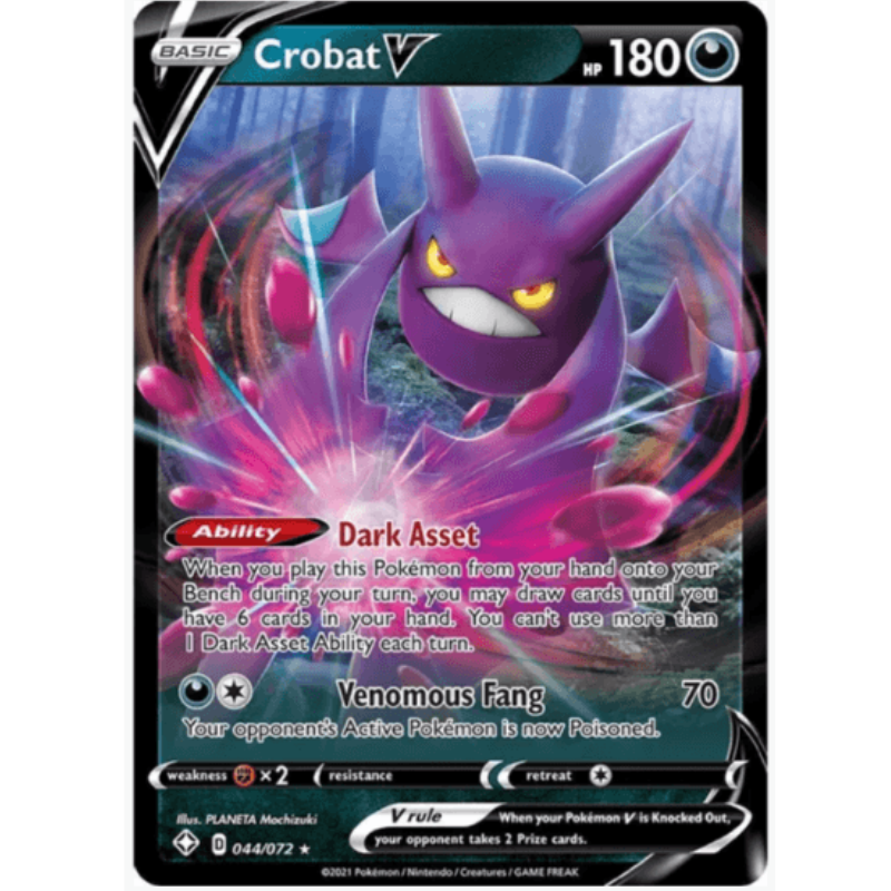 Pokémon Crobat V - Shining Fates #044/072
